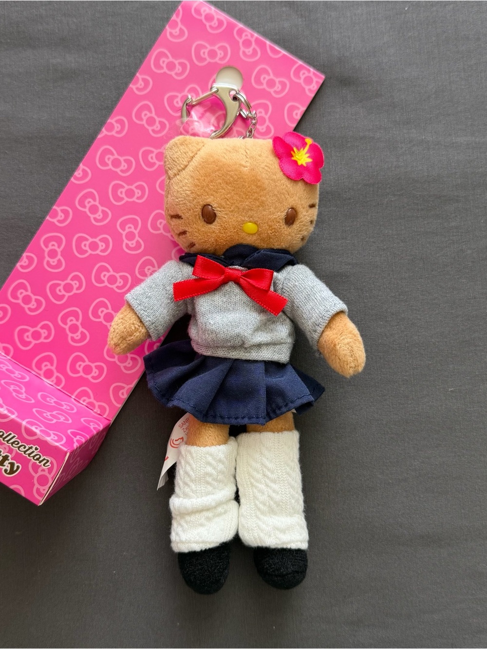 Sanrio Long legs , JK uniform tanned skin Hello Kitty plush/keychain
